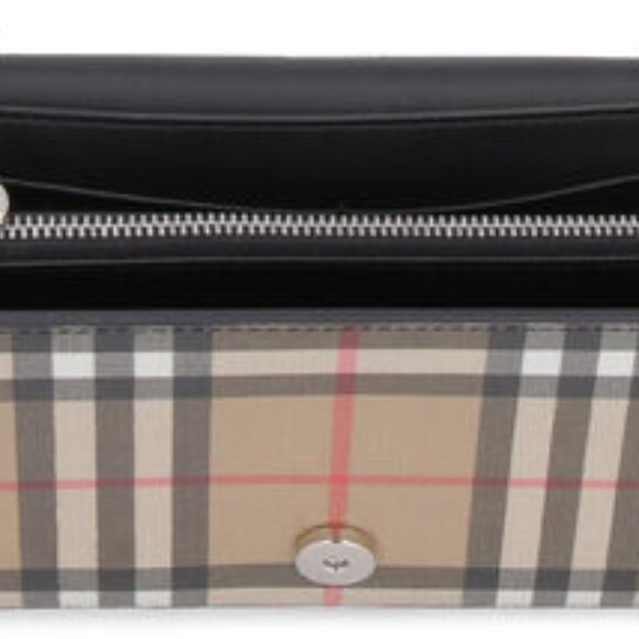NWT BURBERRY HOUSE CHECK HANNAH CROSSBODY BAG CLUTCH - Picture 6 of 10